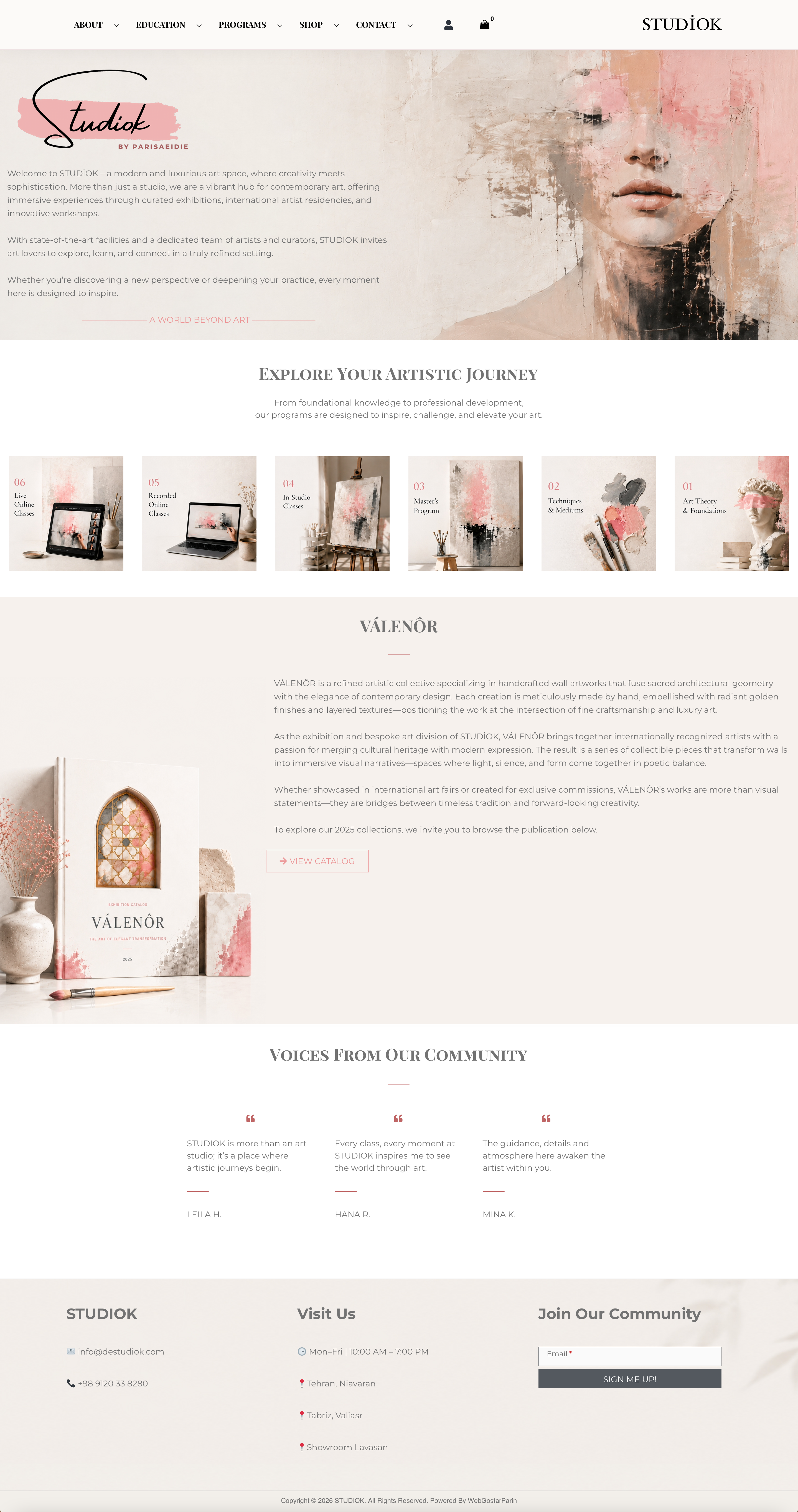 DE STUDİOK website